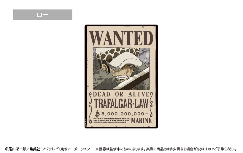 "One Piece" Wanted Poster Mouse Pad