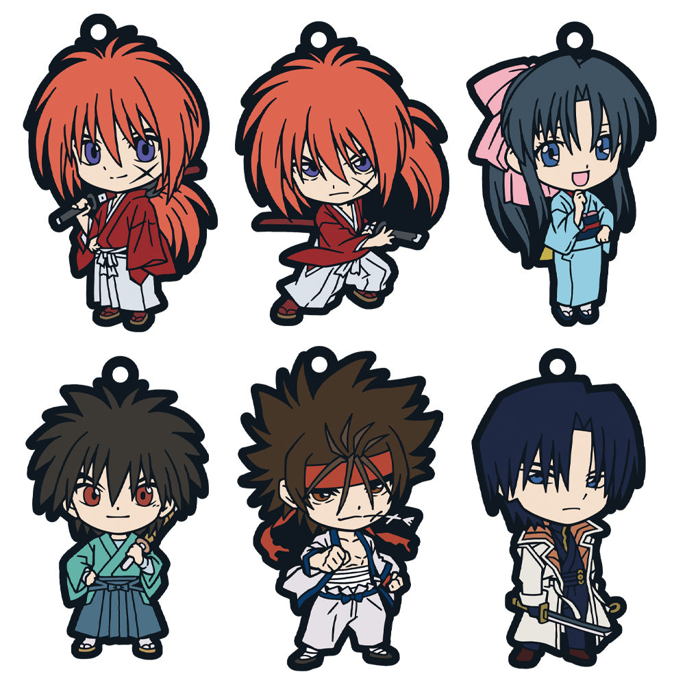 "Rurouni Kenshin: Meiji Swordsman Romantic Story" Rubber Strap Collection