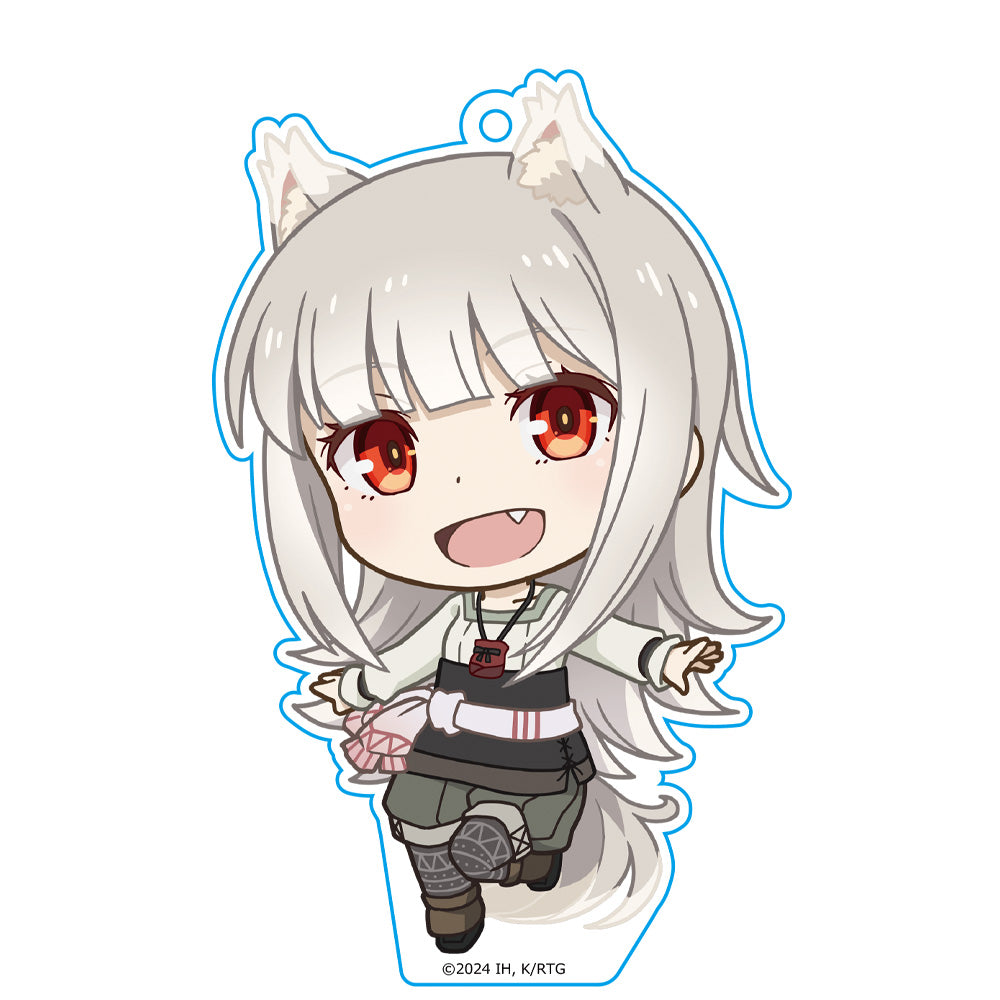 "Spice and Wolf: merchant meets the wise wolf" Puni Colle! Key Chain (with Stand) Myuri