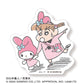 "Crayon Shin-chan" x Sanrio Characters Die-cut Sticker Mini