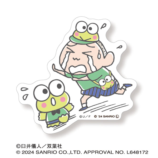 "Crayon Shin-chan" x Sanrio Characters Die-cut Sticker Mini