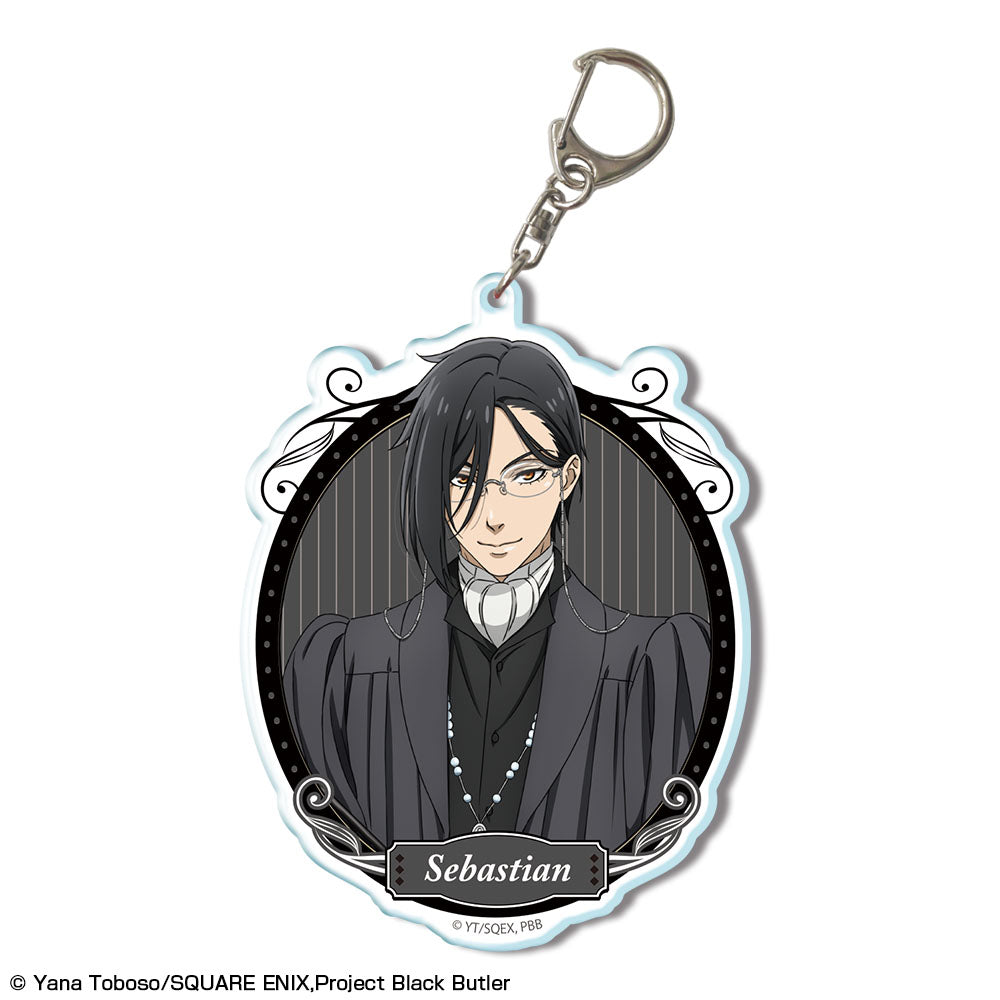 "Black Butler Public School Arc" Big Acrylic Key Chain Design