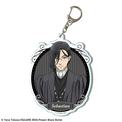 "Black Butler Public School Arc" Big Acrylic Key Chain Design