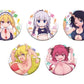 "Miss Kobayashi's Dragon Maid" Original Illustration Can Badge Collection Swimwear Ver.