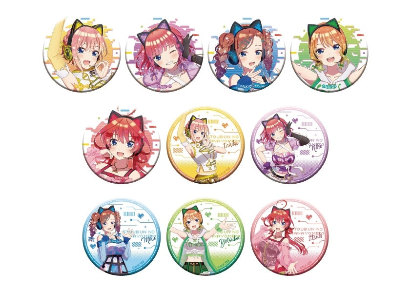 "The Quintessential Quintuplets Specials" Original Illustration Can Badge Collection