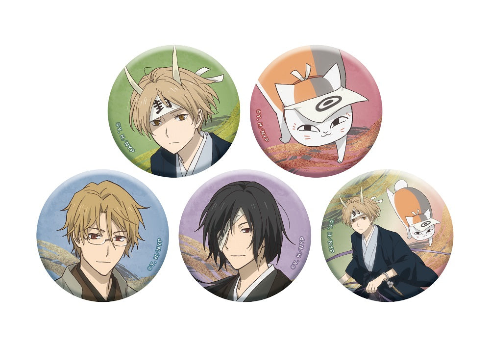 "Natsume Yujincho" Original Illustration Can Badge Collection Shiki Ver.