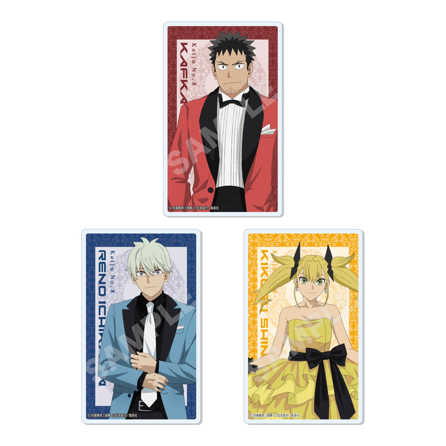 "Kaiju No. 8" Acrylic Card 01 Dress Code Ver.(New!)