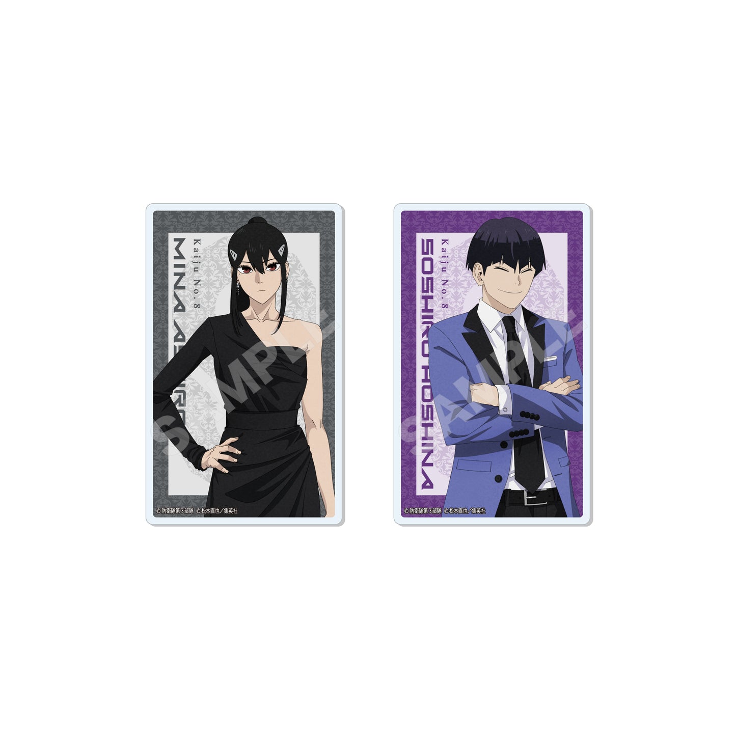 "Kaiju No. 8" Acrylic Card 01 Dress Code Ver.(New!)