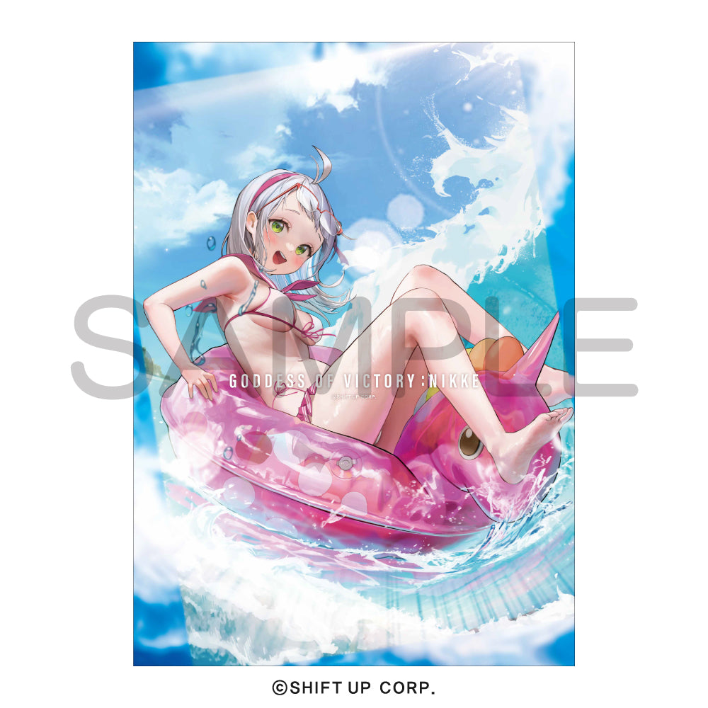 "Goddess of Victory: Nikke" Clear Poster -Summer-