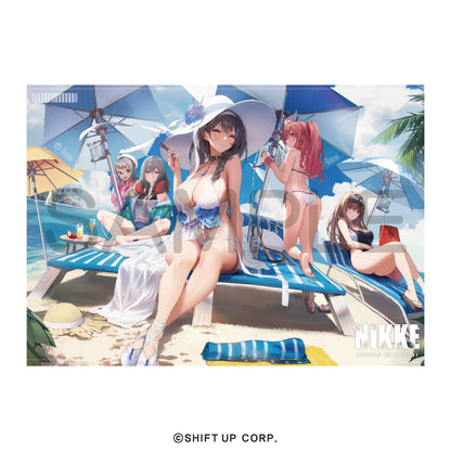 "Goddess of Victory: Nikke" Clear Poster -Summer-