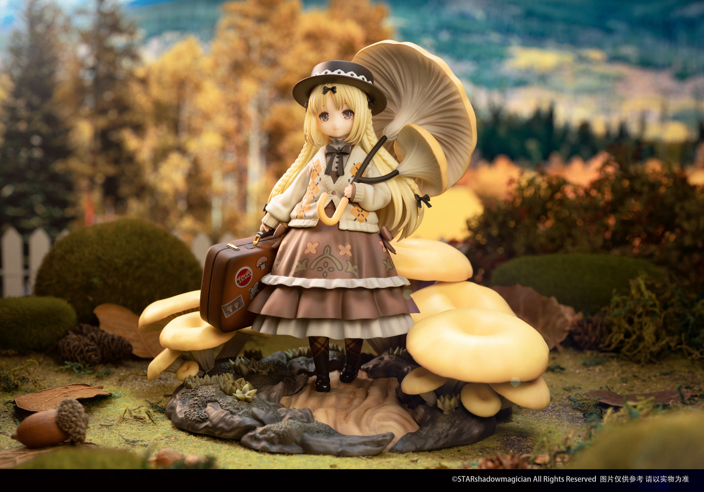 Reverse Studio The Mushroom Girls Series No.3 Citrine Pleurotus 1/1 Scale Figure