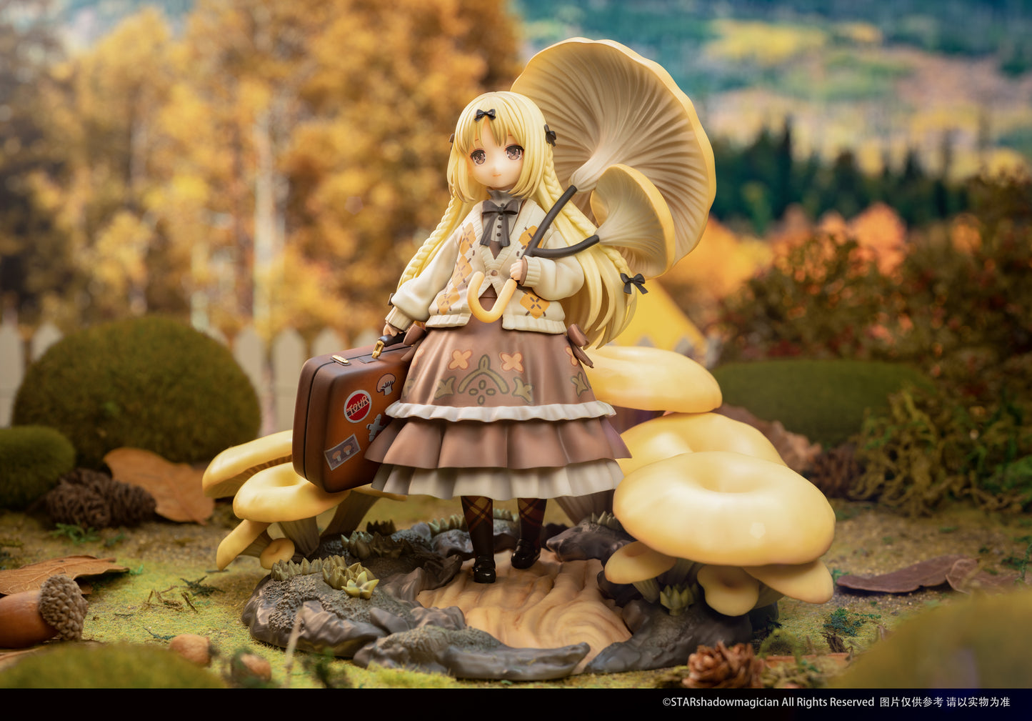 Reverse Studio The Mushroom Girls Series No.3 Citrine Pleurotus 1/1 Scale Figure