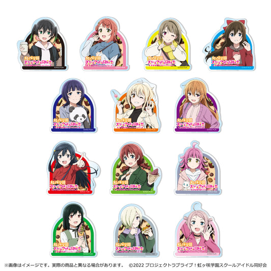 "Love Live! Nijigasaki Academy School Idol Club" Acrylic Badge