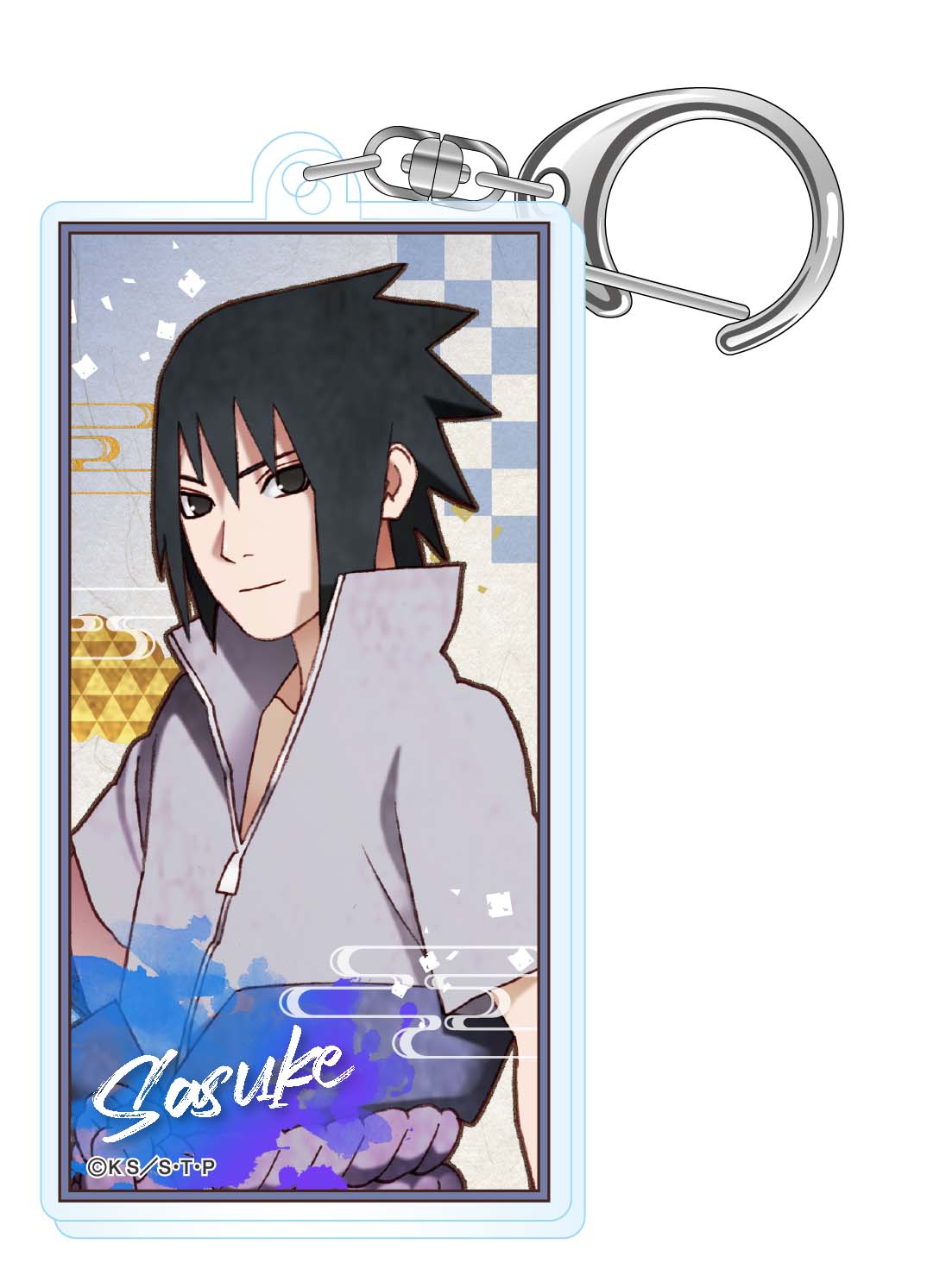 "NARUTO -Shippuden-" Vintage Series Acrylic Banner Key Chain