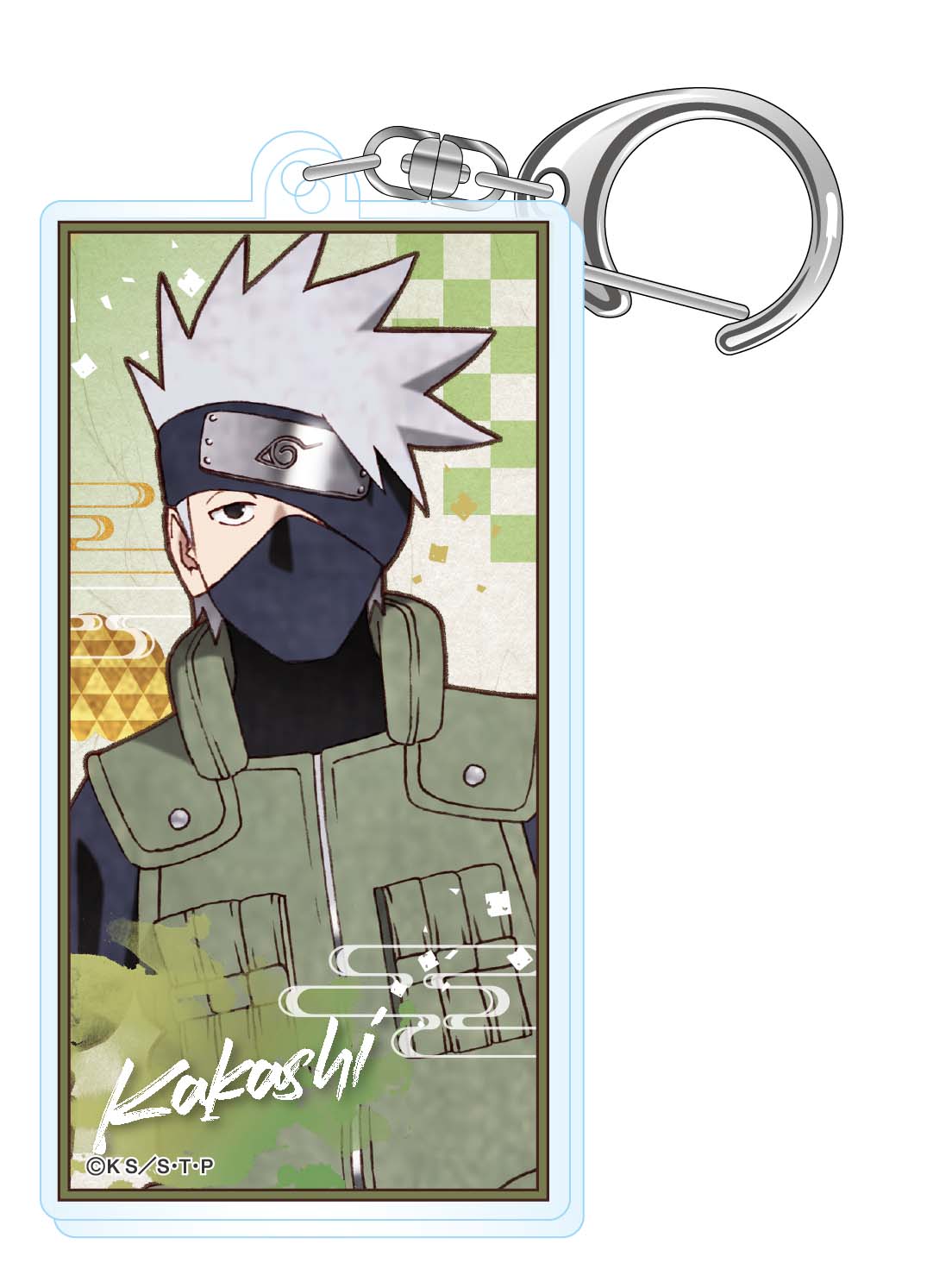 "NARUTO -Shippuden-" Vintage Series Acrylic Banner Key Chain