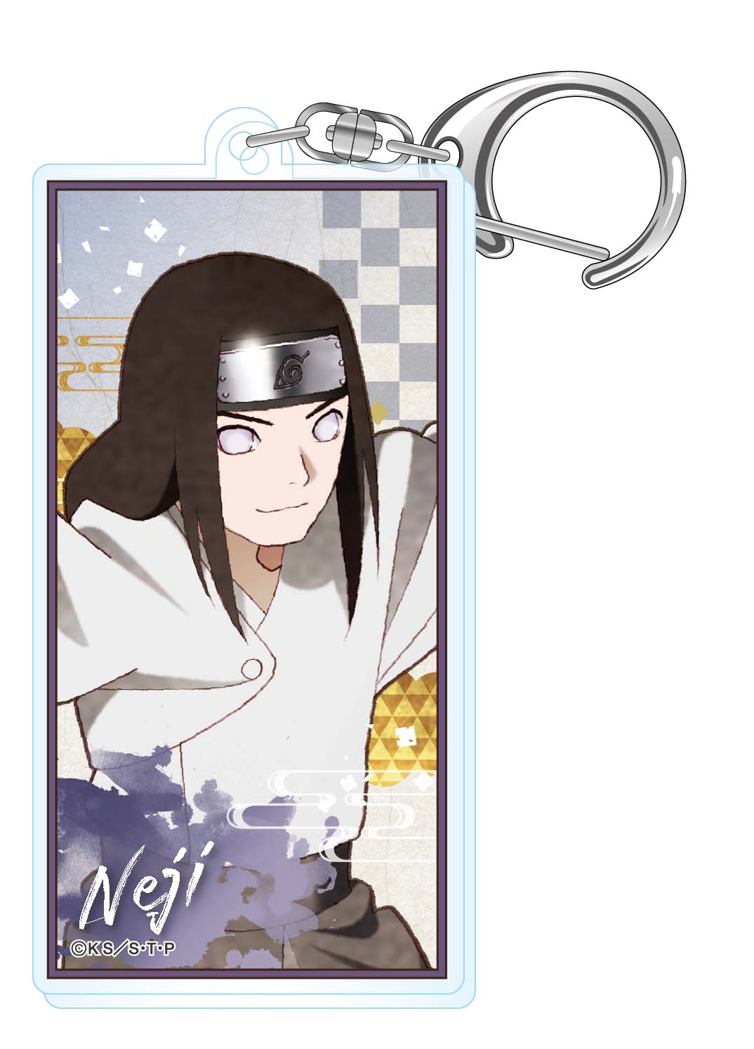 "NARUTO -Shippuden-" Vintage Series Acrylic Banner Key Chain