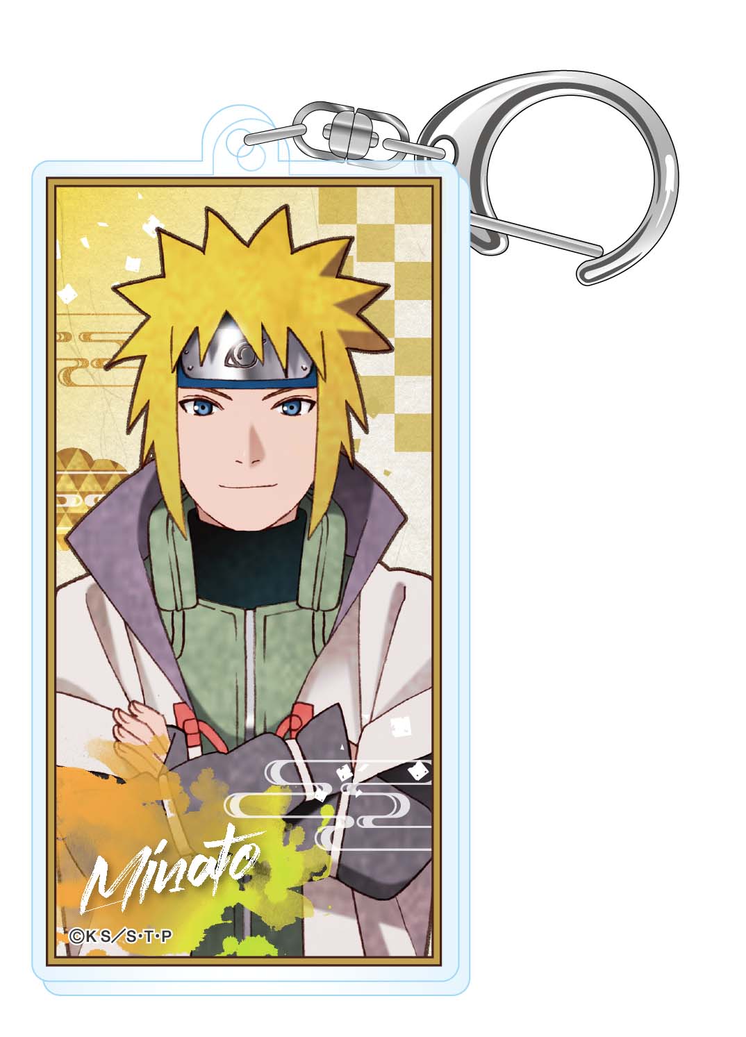 "NARUTO -Shippuden-" Vintage Series Acrylic Banner Key Chain