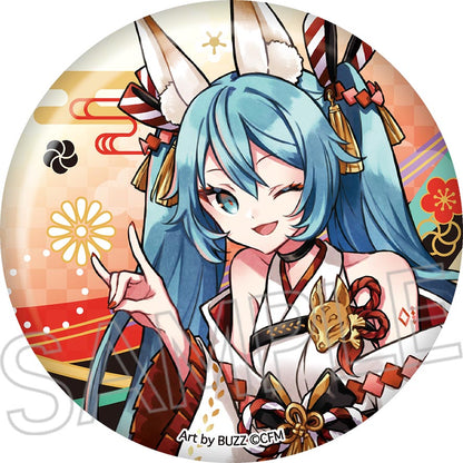 Hatsune Miku Hyakki Yakou Big Can Badge