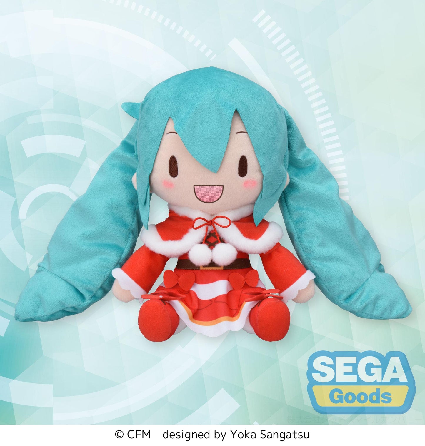 fuwa petit "Hatsune Miku Series" L Plush "Hatsune Miku" Christmas 2024