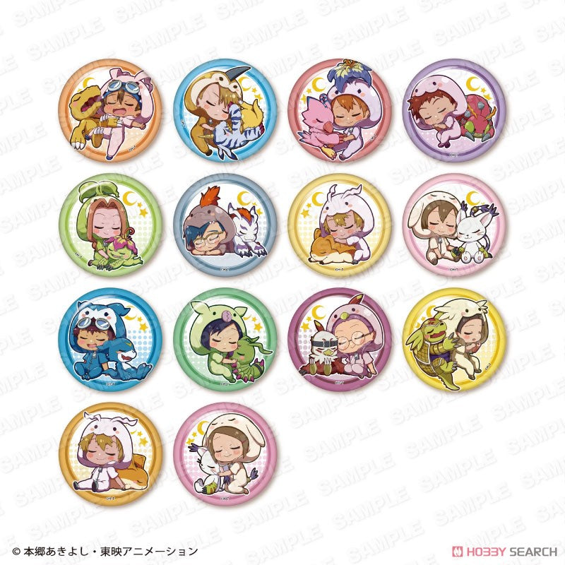 Digimon Adventure Series Gyao Colle Trading Can Badge