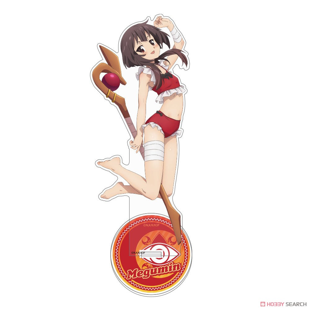 "Kono Suba! 3"  Acrylic Stands (Large) Swimwear Ver.