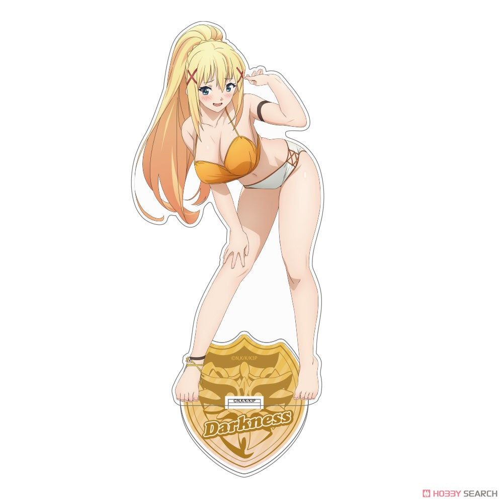 "Kono Suba! 3"  Acrylic Stands (Large) Swimwear Ver.