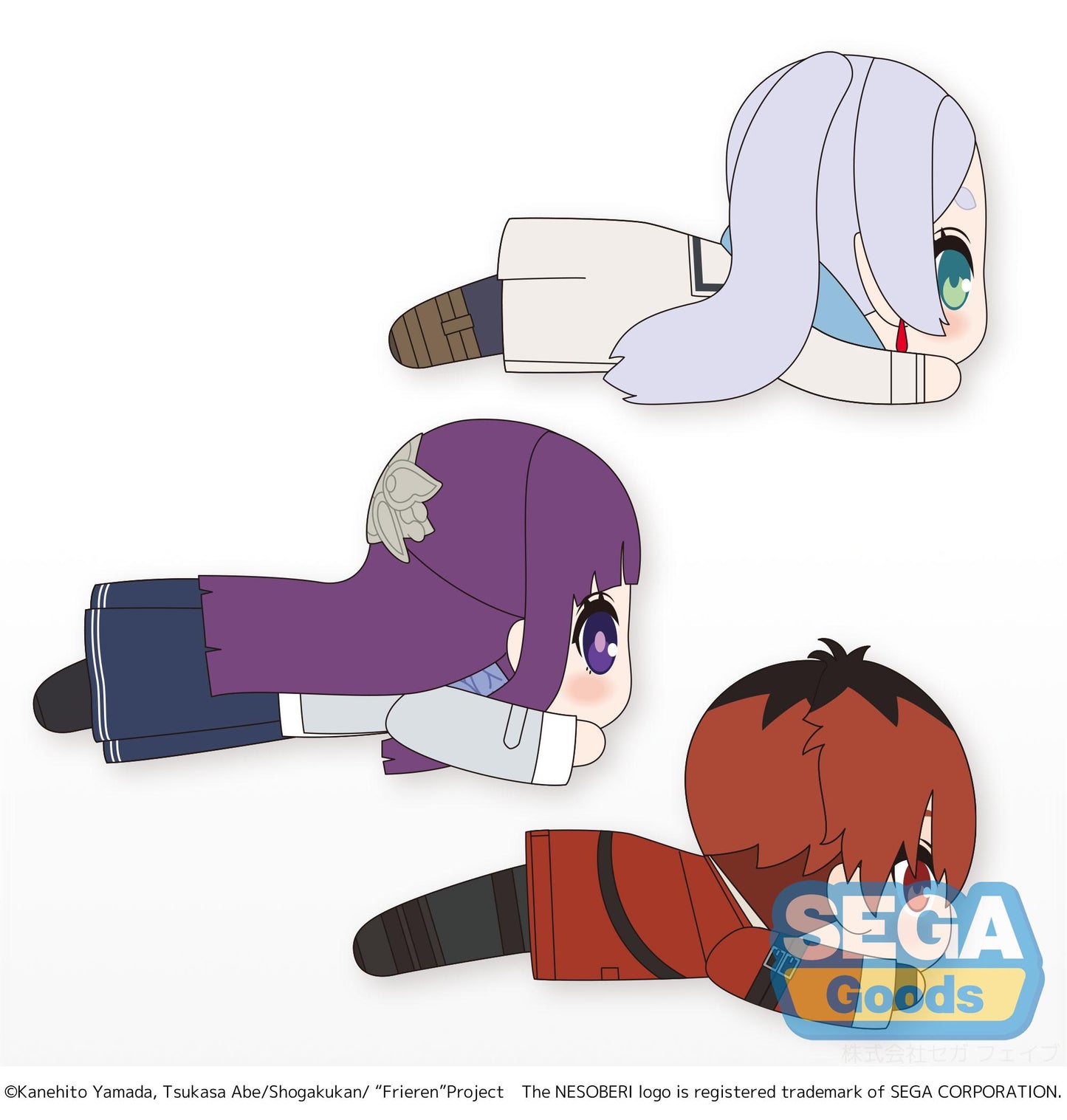 NESOBERI (Lay-Down) "Frieren: Beyond Journey's End" Plush ~Winter Clothes~ (EX) (New!)