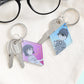 "Detective Conan" Trading Metallic Acrylic Key Chain Vol. 3