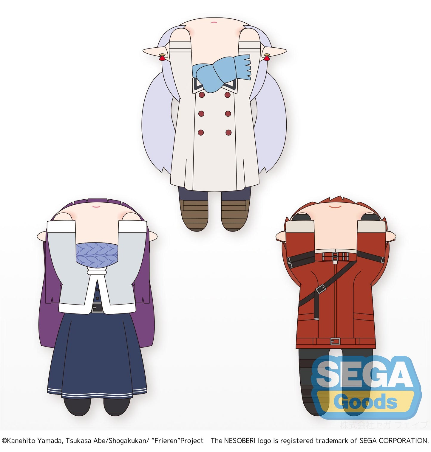 NESOBERI (Lay-Down) "Frieren: Beyond Journey's End" Plush ~Winter Clothes~ (EX)