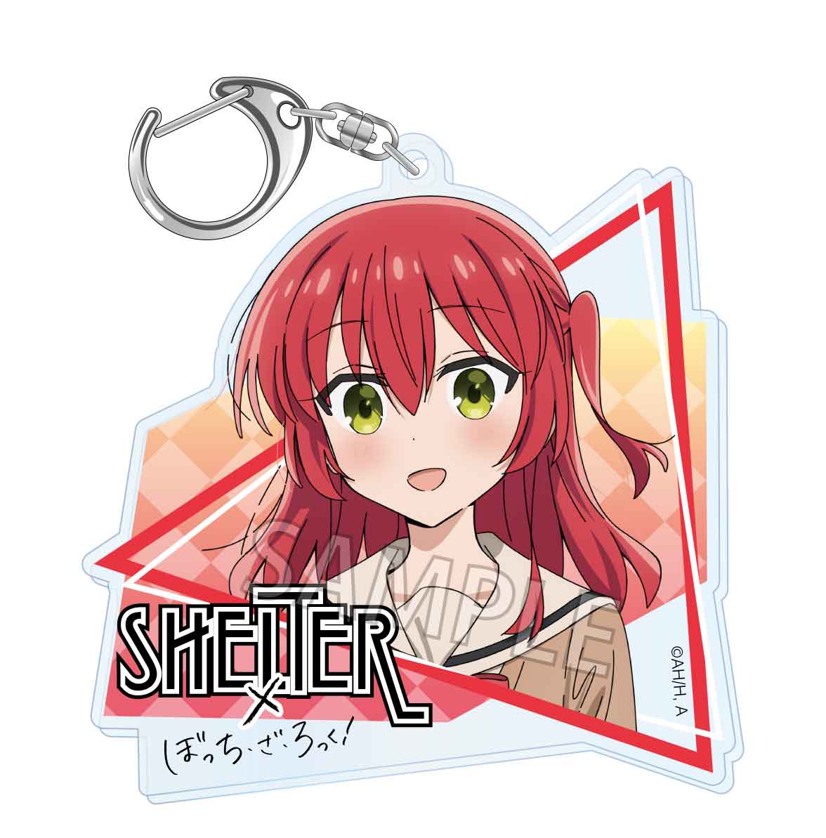 SHELTER x "Bocchi the Rock!" Acrylic Key Chain