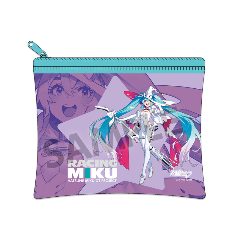 Racing Miku 2024 Mini Clear Flat Pouch