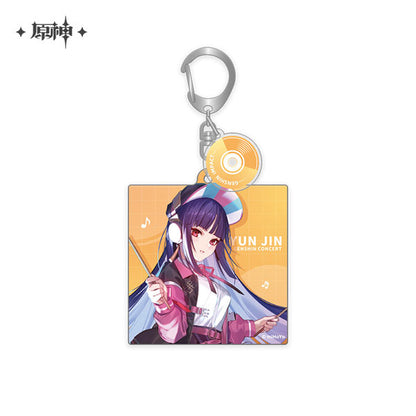 Genshin Impact 2022 Online Concert Series Keychains