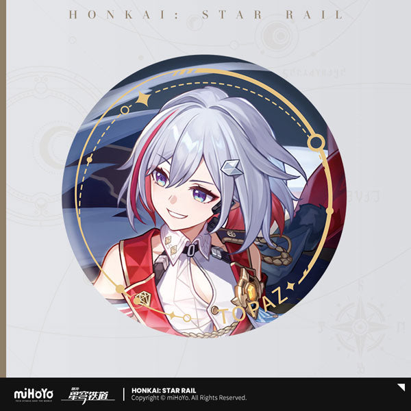 Honkai: Star Rail Standing Design Series Tin Badges