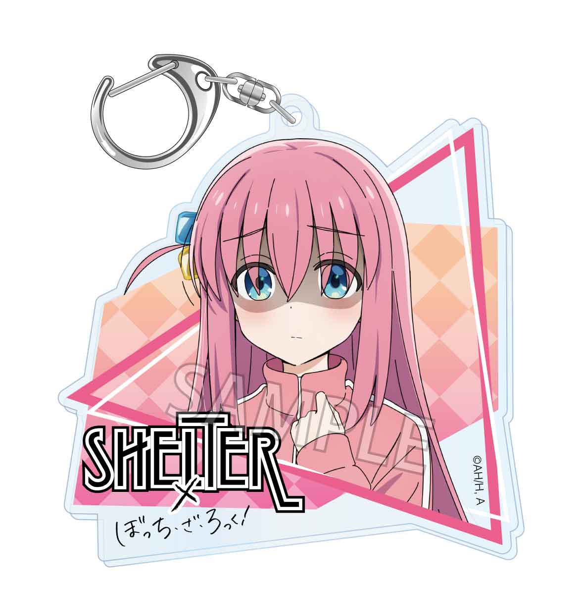 SHELTER x "Bocchi the Rock!" Acrylic Key Chain