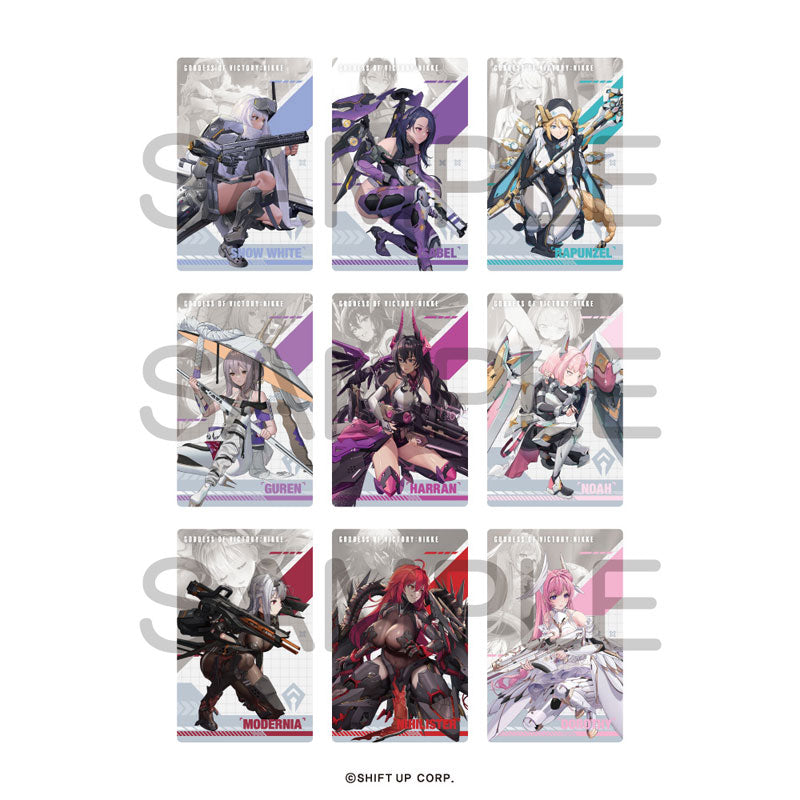 "Goddess of Victory: Nikke" Gun Girl Metal Card Collection