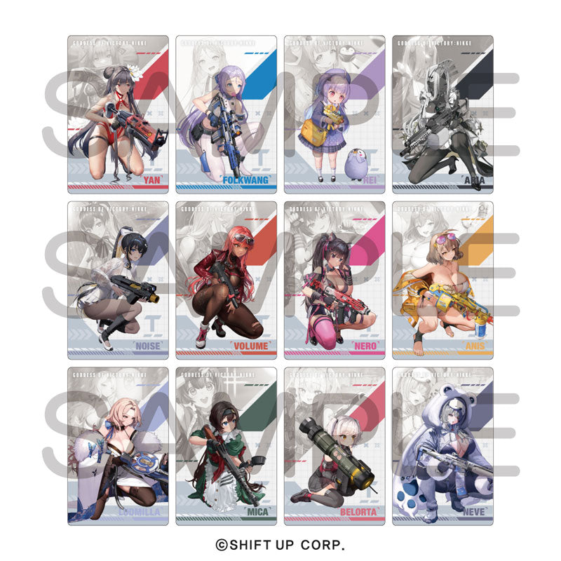 "Goddess of Victory: Nikke" Gun Girl Metal Card Collection Vol. 2