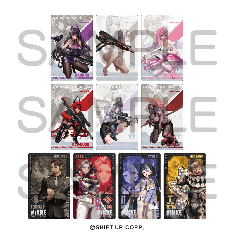 "Goddess of Victory: Nikke" Gun Girl Metal Card Collection Vol. 2