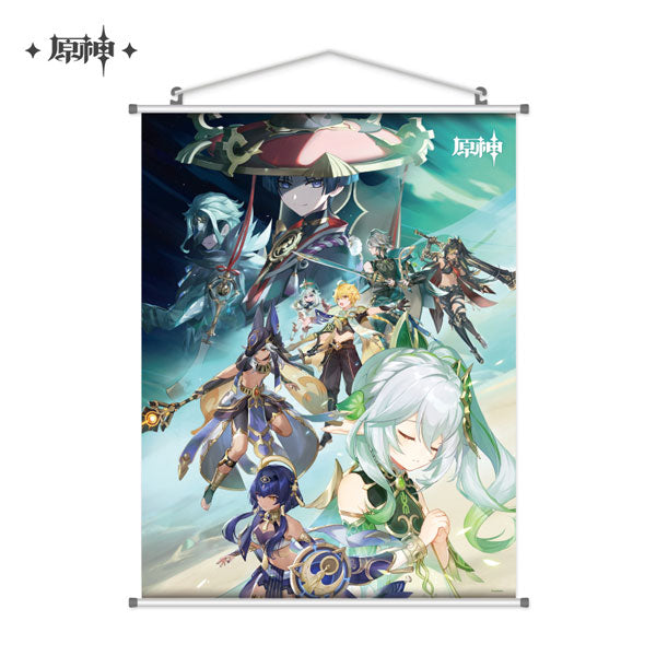 Genshin Impact Wall Scroll "King Deshret and the Three Magi"(Released)