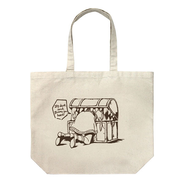 "Frieren: Beyond Journey's End" Large Tote Bag Natural