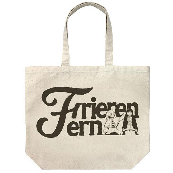 "Frieren: Beyond Journey's End" Large Tote Bag Natural