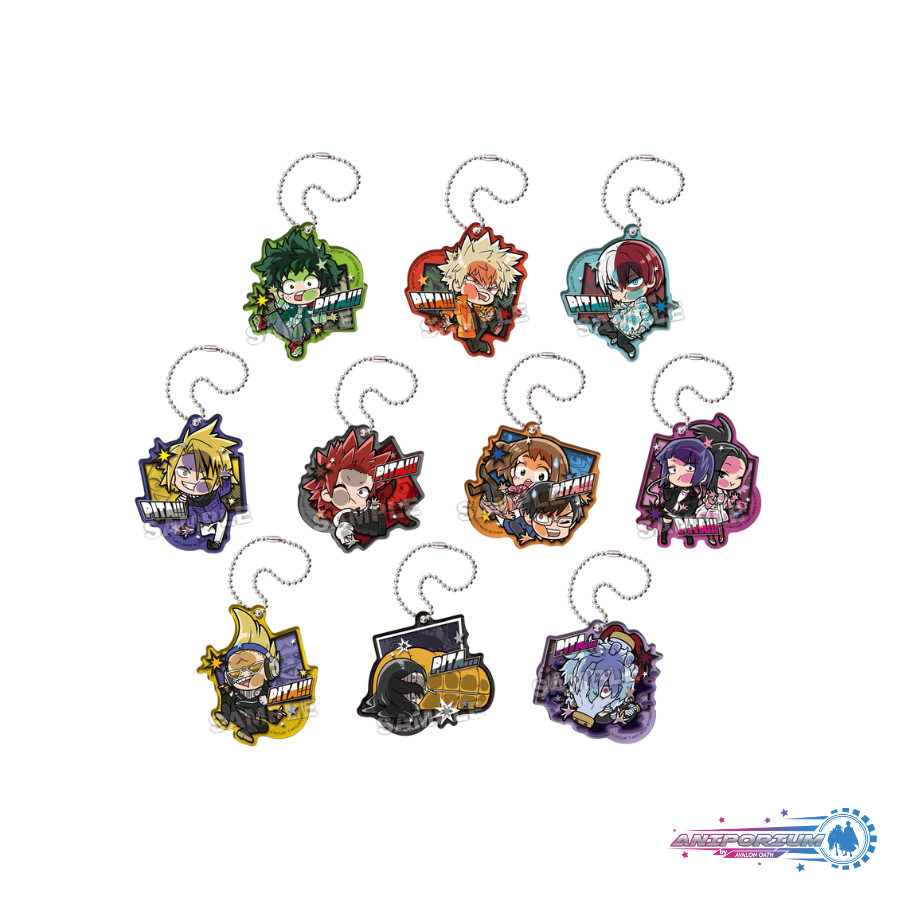 Pita! Defome "My Hero Academia" Casual Outfit Acrylic Key Chain