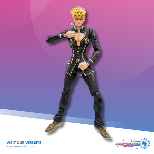 Super Action Statue "JoJo's Bizarre Adventure -Part V-" Giorno Giovanna Ver. BLACK