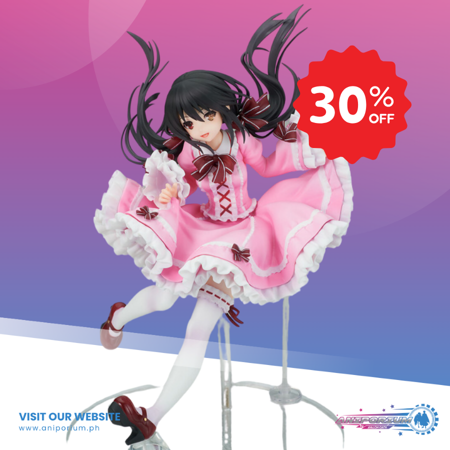 Date A Live 1/7 Scale Pre-Painted Figure: Kurumi Tokisaki Casual Wear Sweet Lolita Ver.