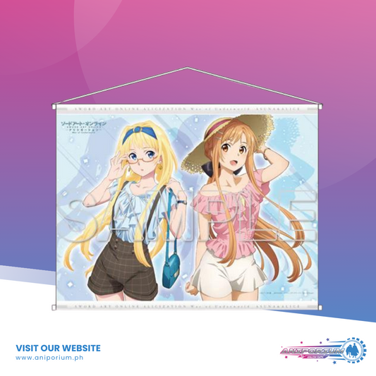 "Sword Art Online Alicization War of Underworld" Asuna & Alice B2 Tapestry 2