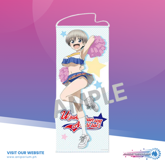 "Uzaki-chan Wants to Hang Out!" Original Illustration Life-size Tapestry Uzaki Hana Cheer Ver.