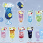 Sanrio Characters Secret Hologram Sticker Emotional Sky Drink