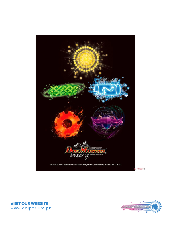 Duel Masters" Standard Card Sleeve Five Civilizations Ver.