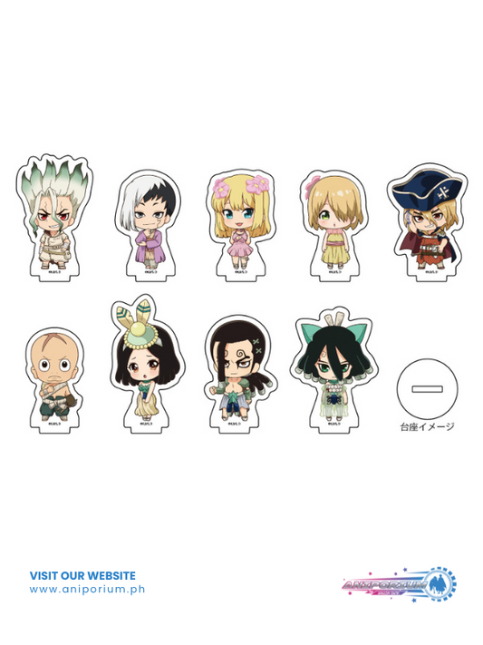 Acrylic Petit Stand "Dr. Stone" 10 Mini Character Illustration