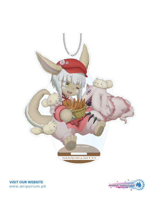 "Made in Abyss" Original Illustration Lepus Nanachi Acrylic Stand Key Chain