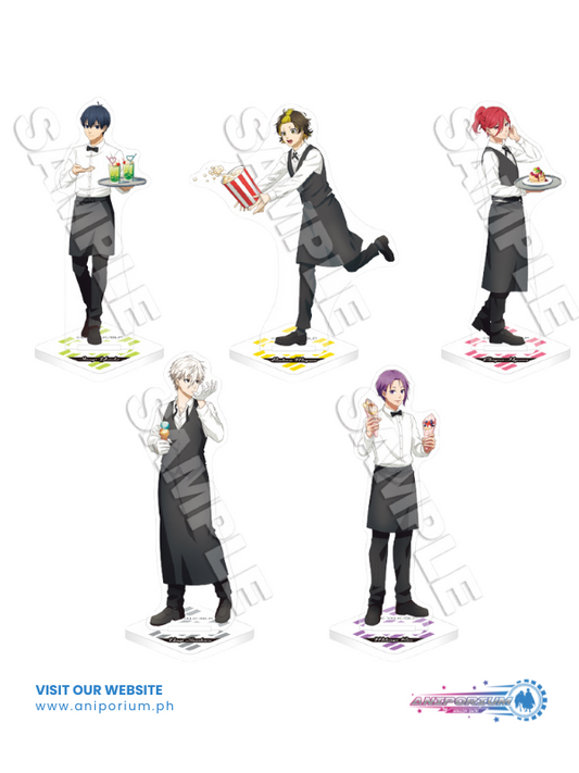 Blue Lock" Mini Mini Acrylic Stand Collection Cafe